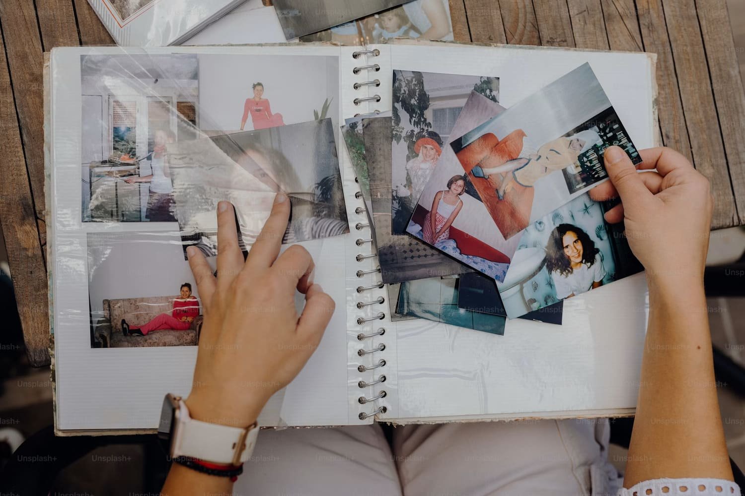 photographer portfolio book review desk printed