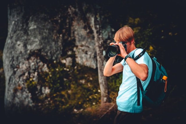 beginner photographer camera learning outdoor