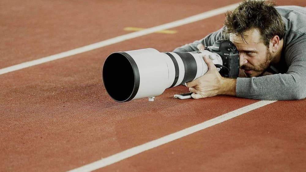 sports photography telephoto lens sideline camera