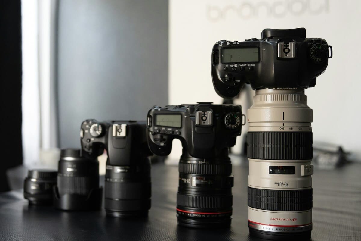 sensor size comparison full frame APS-C crop