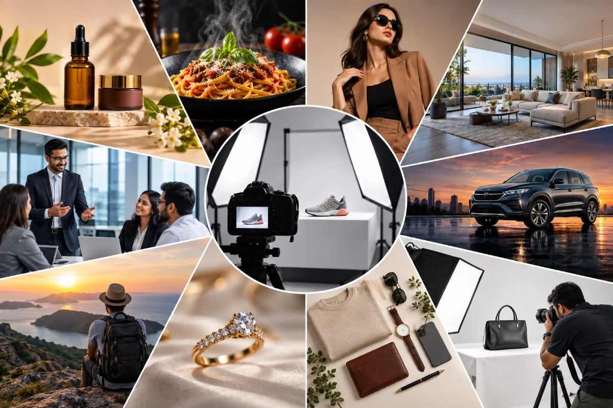 Commercial Photography Genres